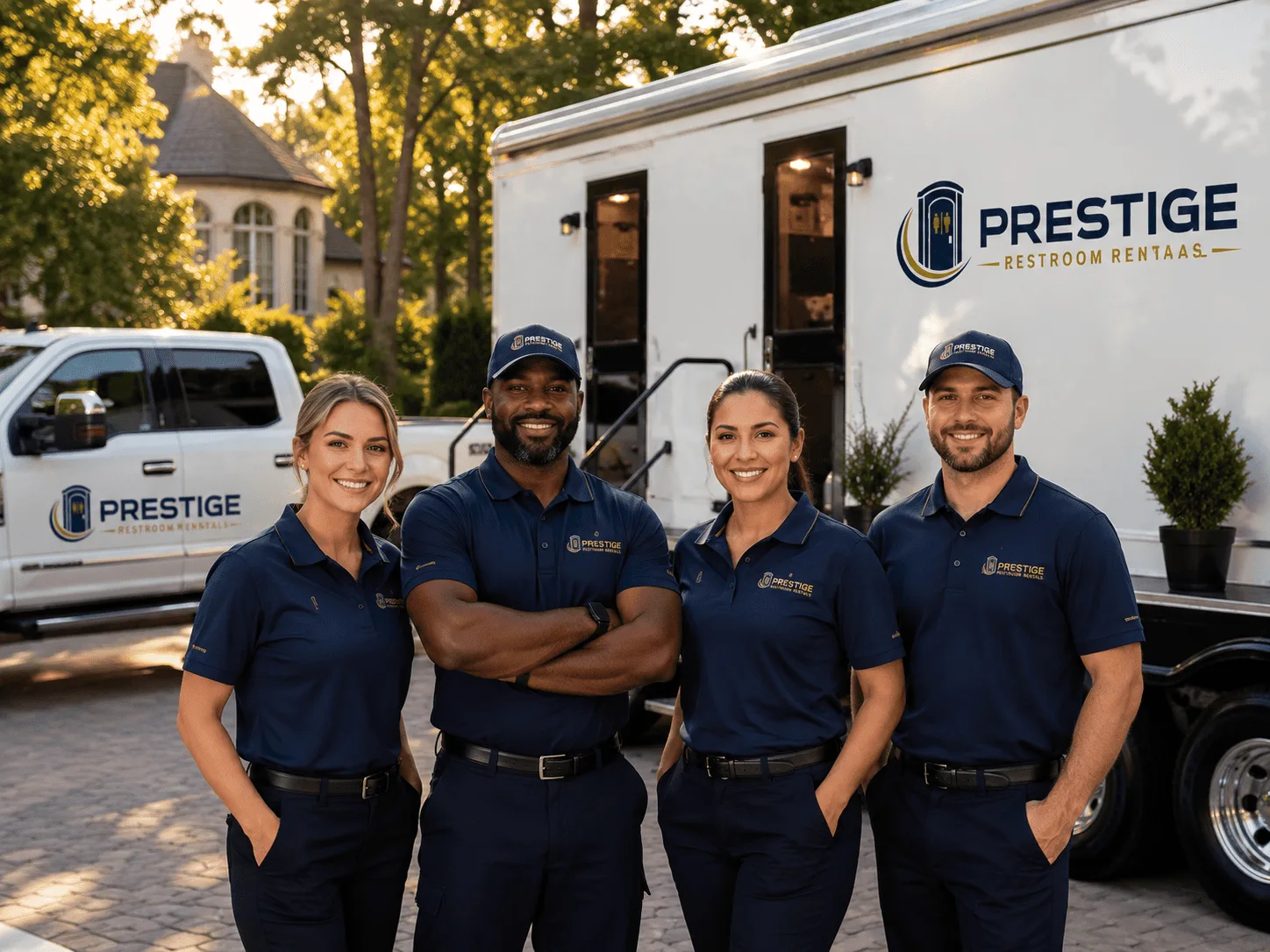 Trusted Luxury Portable Restrooms company in Penn, ND